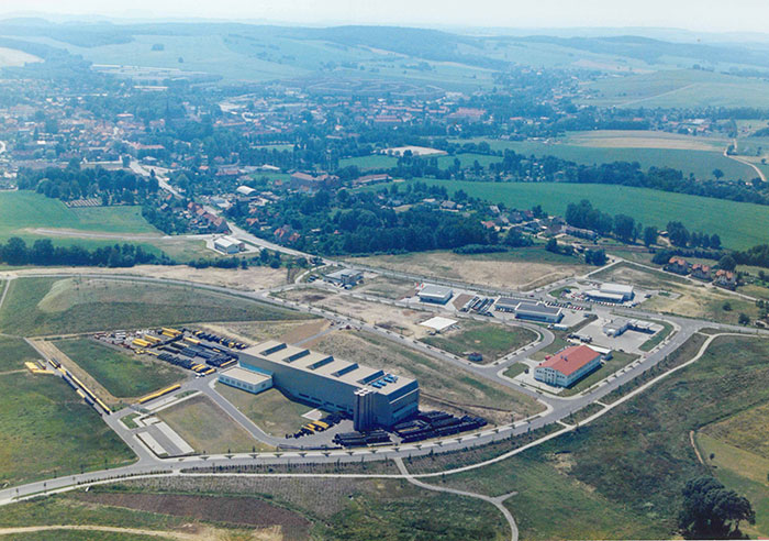 Luftbild IGP im Jahr 1993, Foto: Richard Büschel/Ulrike Köhler