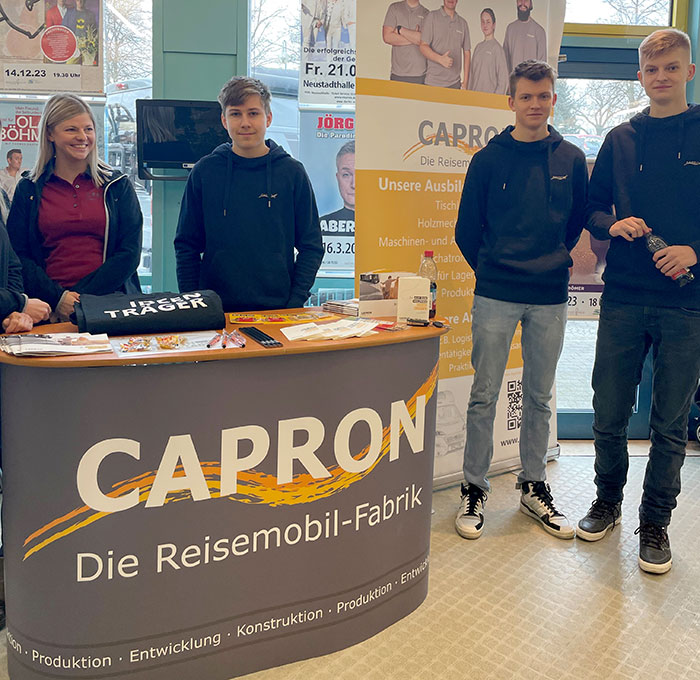 Gewerbemesse Stand Capron Gewerbemesse Stand Capron