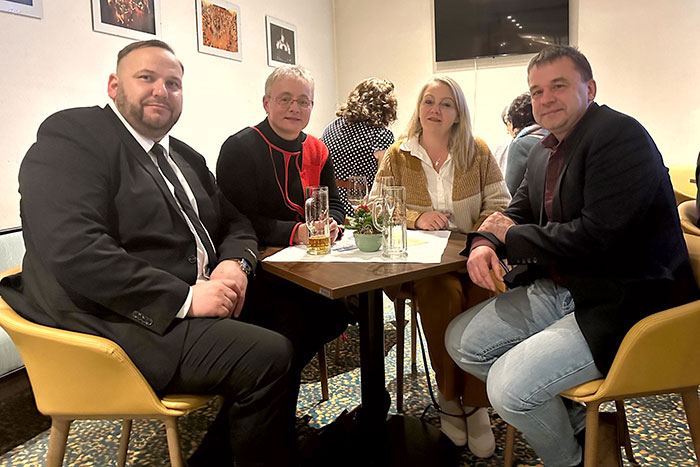 Organisatoren 800 Jahre Rückersdorf zum Neujahrsempfang 