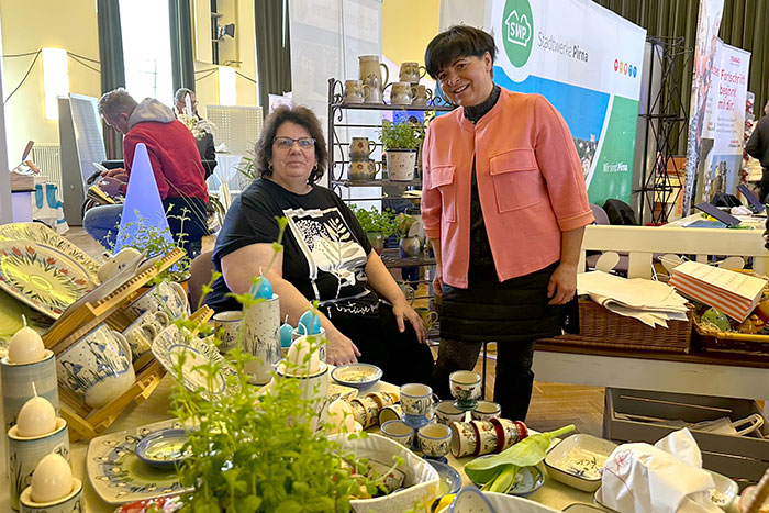 Kathrin Vogel und Anke Lehmann