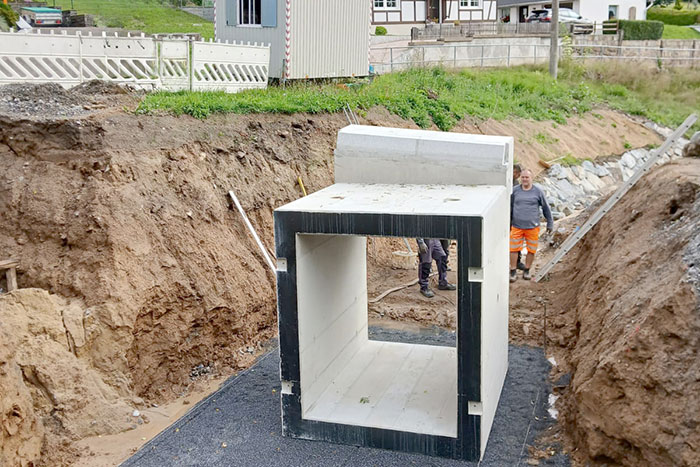 Ersatzdurchlass Ersatzdurchlass