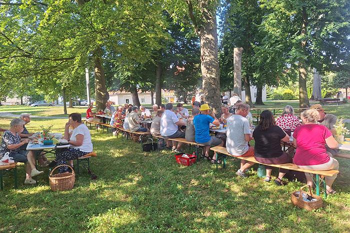 Frühstückstafel