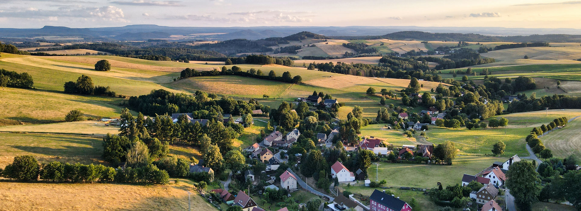 Blick auf Krumhermsdorf