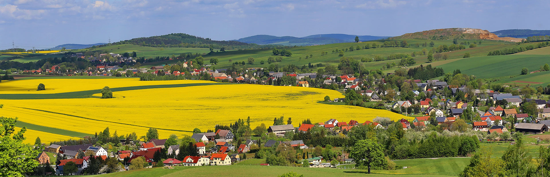 Blick auf Oberottendorf und Niederottendorf (vorn) Blick auf Oberottendorf und Niederottendorf (vorn)